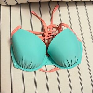 Aerie Blakely Teal Bikini Top